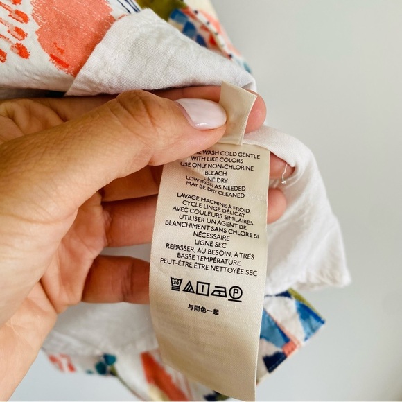 Anthropologie Maeve Textured Swing Mini Dress Size XS - Picture 5 of 10